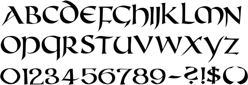 Callifonts - Font 33